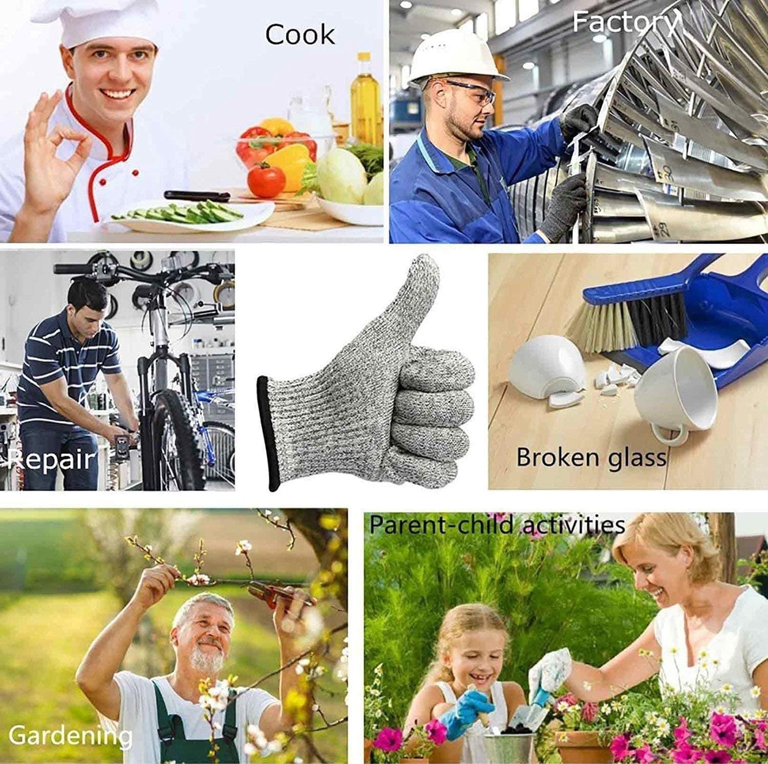 Anti cut gloves, Kids cut protection gloves